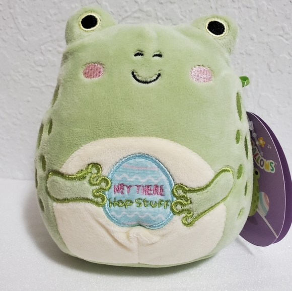 NWT 5" Zhen, Easter Frog Squishmallows - Picture 1 of 9
